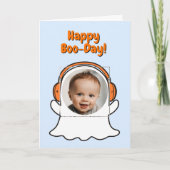 Carte d'anniversaire Halloween heureuse (Devant)