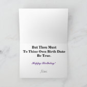 Carte d'anniversaire Ham Radio Hamlet (Intérieur)