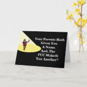 Carte d'anniversaire Ham Radio Hamlet (Fleur jaune)