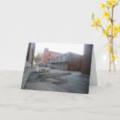 Carte d'anniversaire "Hamm's Brewery Ghost Town" (Fleur jaune)