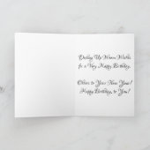 Carte d'anniversaire "Harris House Kitchen Stove" (Intérieur)