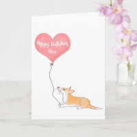Carte d'anniversaire Hattie personnalisée