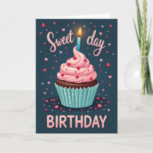 Carte d'anniversaire Heart Sprinkles