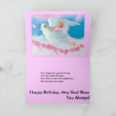 Carte d'anniversaire Heavenel Angel (Intérieur)