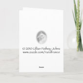 Carte d'anniversaire Hen en tchèque (Dos)