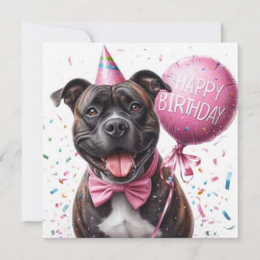 carte d'anniversaire heureuse (Devant)