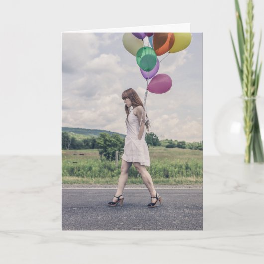 Carte d'anniversaire heureuse (Devant)