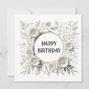 carte d'anniversaire heureuse
