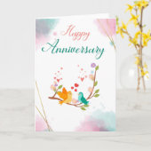 Carte d'anniversaire heureuse (Fleur jaune)