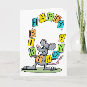 carte d'anniversaire heureuse