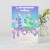 Carte d'anniversaire heureuse à dix-neuf ans (Debout devant)