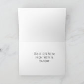 Carte d'anniversaire heureuse avec une jolie greno (Intérieur)