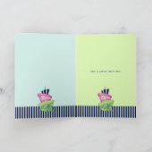 Carte d'anniversaire heureuse de gâteau (Intérieur)