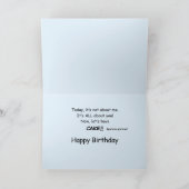 Carte d'anniversaire heureuse de Heidi (Intérieur)