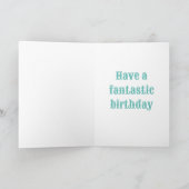 Carte d'anniversaire heureuse dessous de verre Rol (Intérieur)