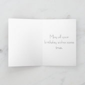 Carte d'anniversaire High Tide (Intérieur)