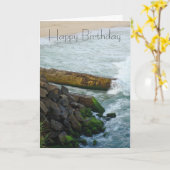 Carte d'anniversaire High Tide (Fleur jaune)