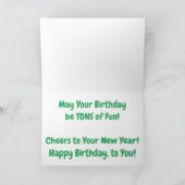 Carte d'anniversaire "Hippopotame" (Intérieur)