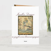 Carte d'anniversaire homme/femme (Dos)