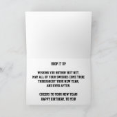 Carte d'anniversaire "Hoop Creams" (Intérieur)