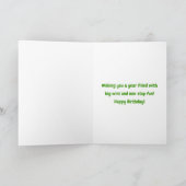 Carte d'anniversaire Hoopin' It Up (Intérieur)