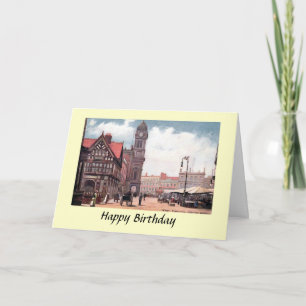 Carte d'anniversaire - Hôtel de ville, Derby