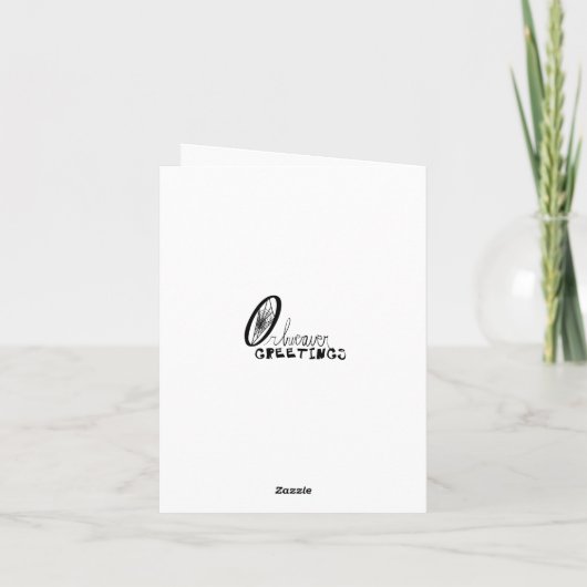 Carte d'anniversaire Humerus (Dos)