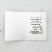 Carte d'anniversaire humoristique (Intérieur)