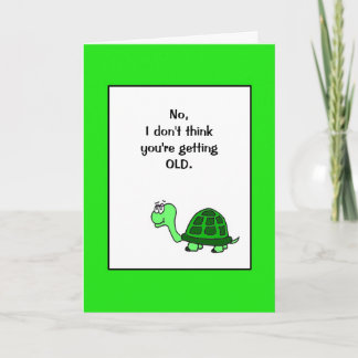 Carte d'anniversaire humoristique