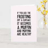 Carte d'anniversaire humoristique (Fleur jaune)