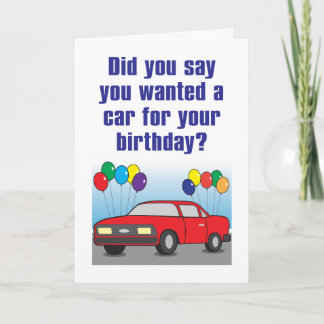 Carte d'anniversaire humoristique de nouvelle