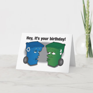 Carte d'anniversaire humoristique parlante de