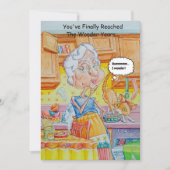 Carte d'anniversaire humoristique pour quadragénai (Devant)