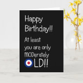 Carte d'anniversaire humour (Fleur jaune)