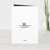 Carte d'anniversaire humour kayaks photographie (Dos)