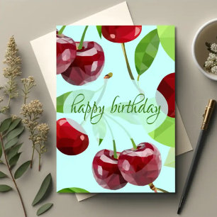 Carte d'anniversaire illustrative de Marian Cherry