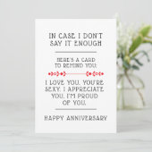 Carte d'anniversaire imprimable (Debout devant)