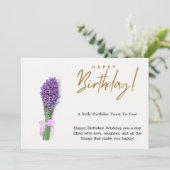 Carte d'anniversaire imprimable (Debout devant)
