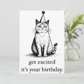 Carte d'anniversaire imprimable, Anniversaire de c (Debout devant)