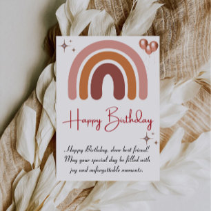 Carte d'anniversaire imprimable joyeux anniversair