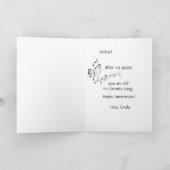 Carte d'anniversaire Inséparable (Intérieur)
