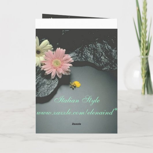 Carte d'anniversaire Inspiration (Dos)