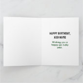 Carte d'anniversaire irlandaise drôle (Intérieur)