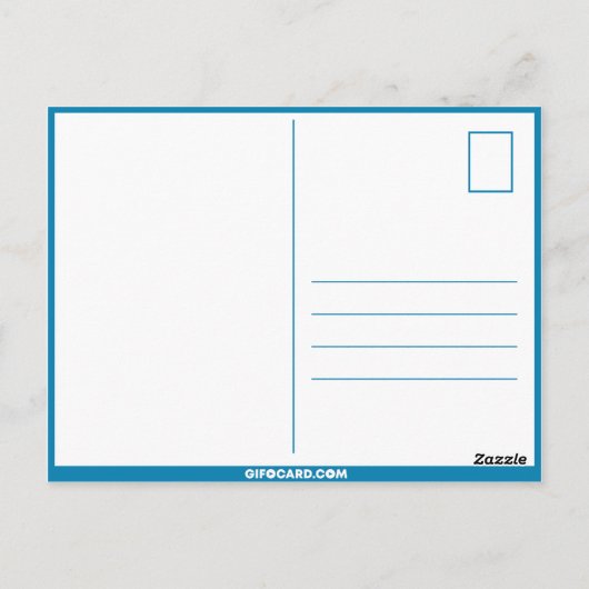 Carte d'anniversaire italienne (Dos)