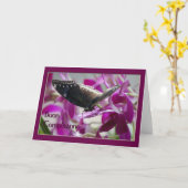 Carte d'anniversaire italienne (Fleur jaune)