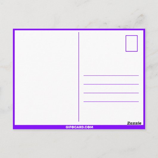 Carte d'anniversaire italienne (Dos)