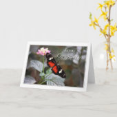 Carte d'anniversaire italienne (Fleur jaune)