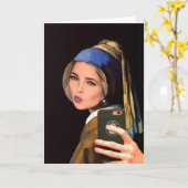 Carte d'anniversaire Ivanka BFF personnalisable (Fleur jaune)