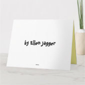 Carte d'anniversaire Jack Russell (Dos)