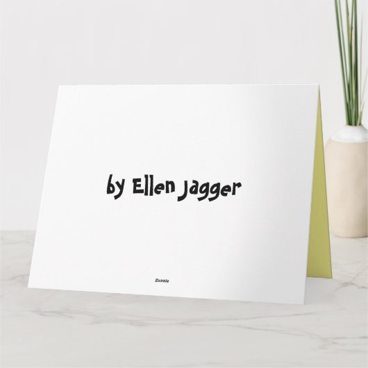 Carte d'anniversaire Jack Russell (Dos)